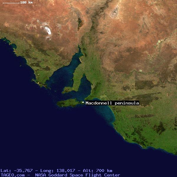 Macdonnell peninsula